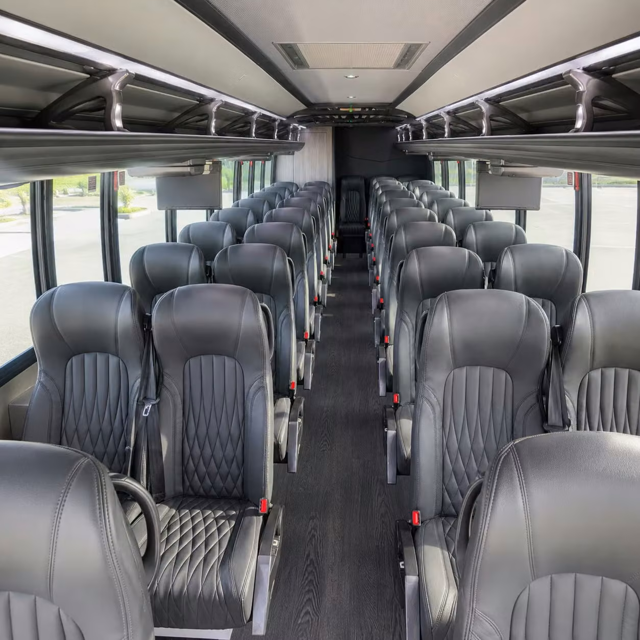 35 passenger minibus inside