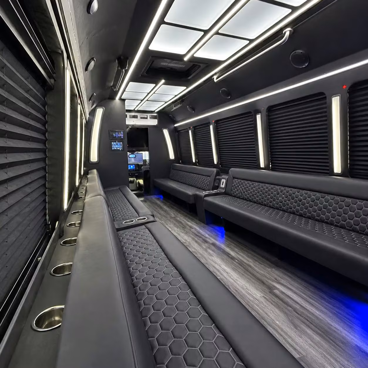 party bus interior